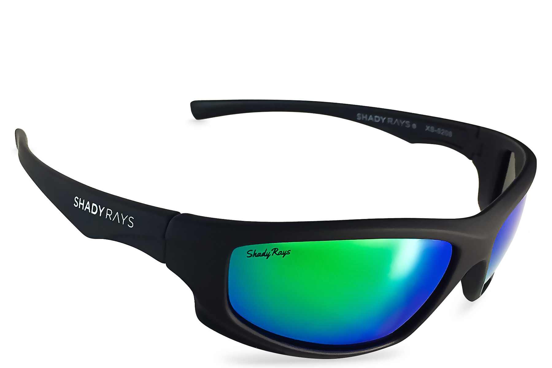 Shady Rays X Series Black Emerald Polarized - Sunglasses 